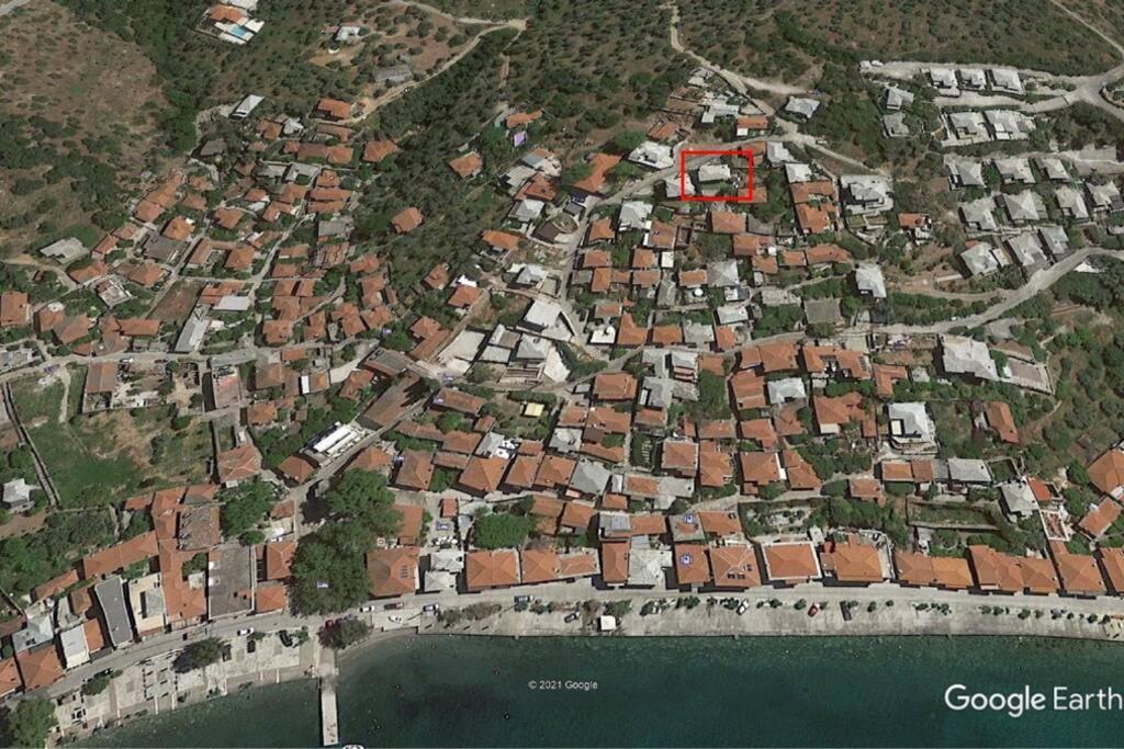 Willa Mesonisi Με Υπέροχη Θέα Στον Παγασητικό!! Afissos Zewnętrze zdjęcie