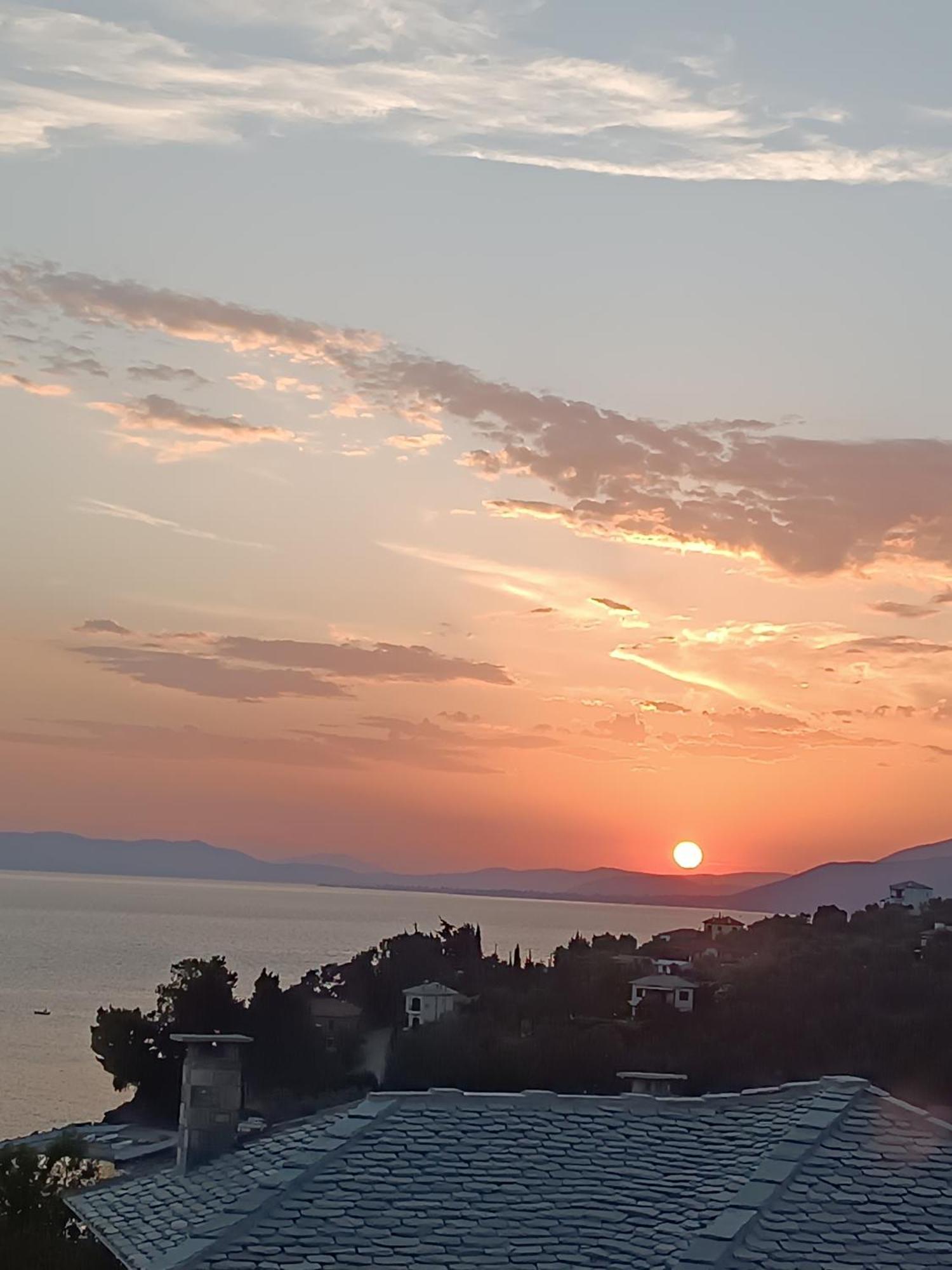 Willa Mesonisi Με Υπέροχη Θέα Στον Παγασητικό!! Afissos Zewnętrze zdjęcie